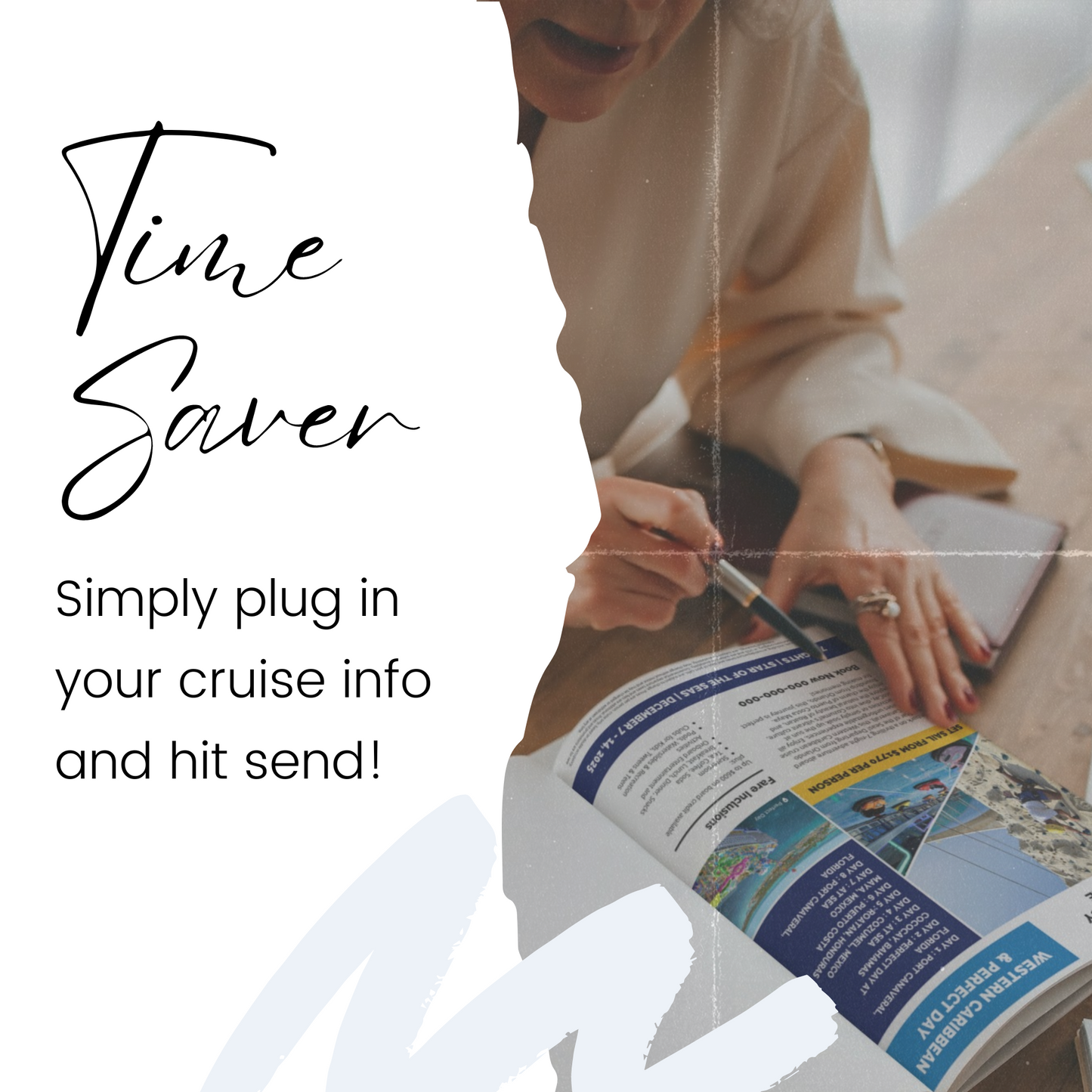 Royal Caribbean Cruise Line Marketing Flyer: Canva Template