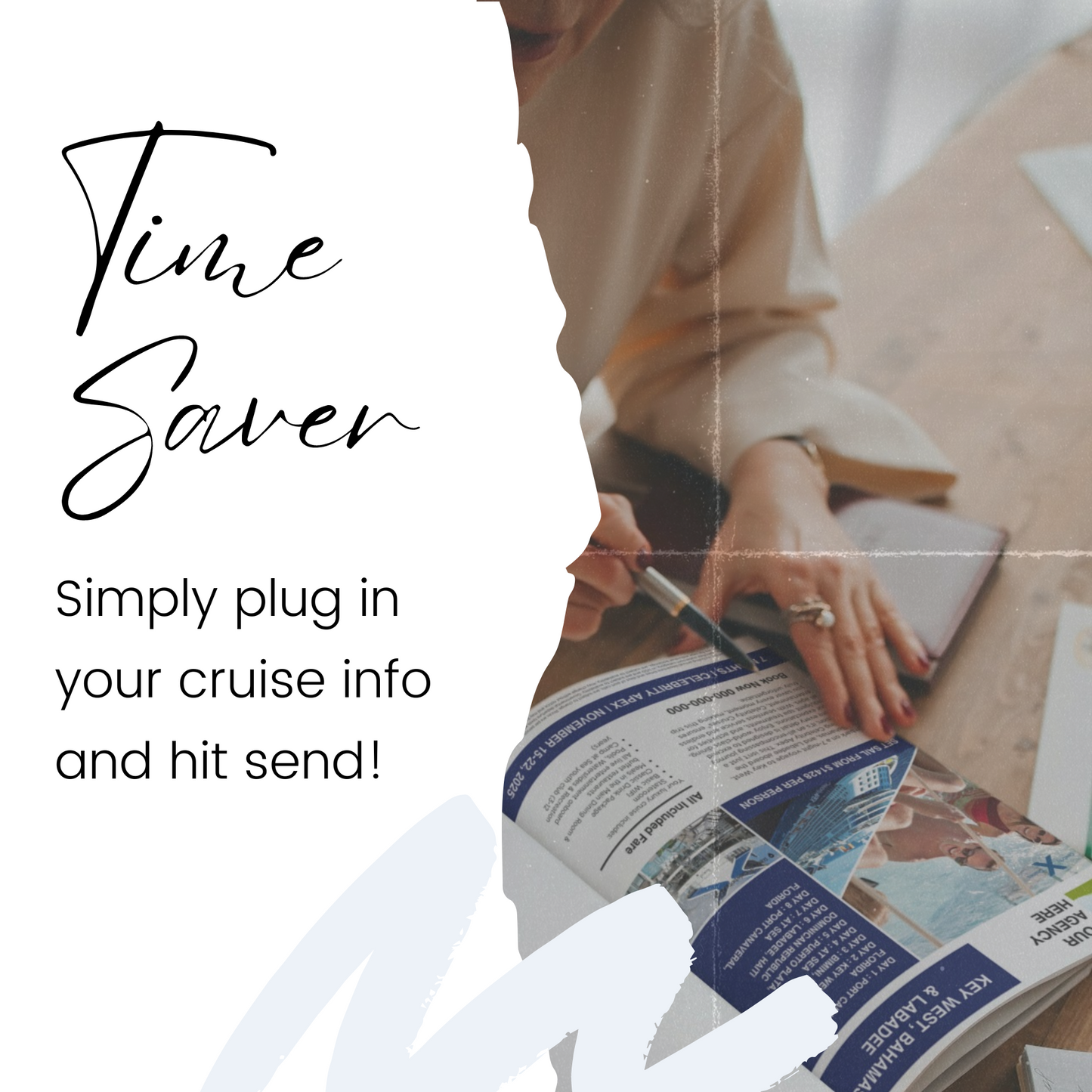 Celebrity Cruise Line Marketing Flyer: Canva Template