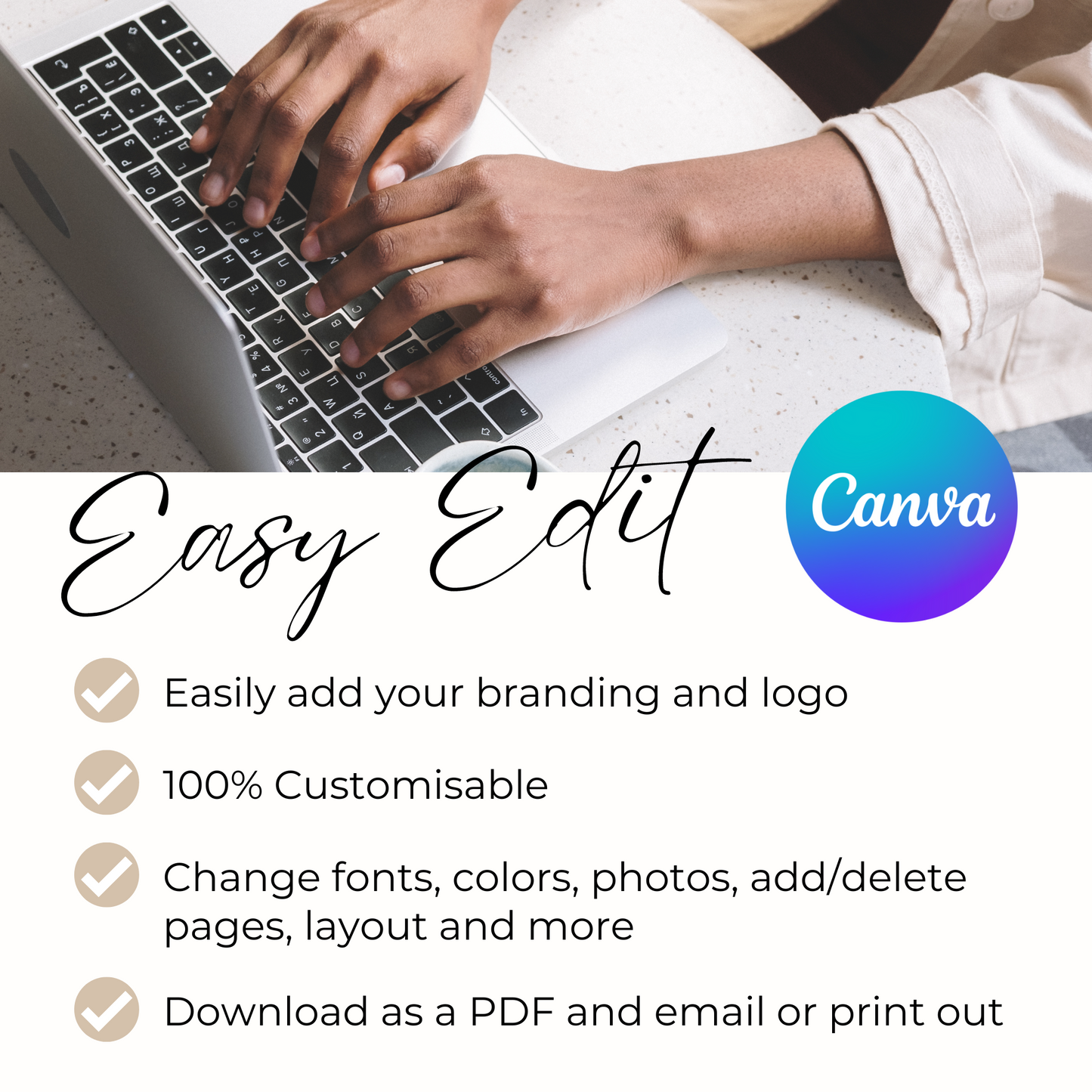 Vacation Proposal 1 Page Canva Template