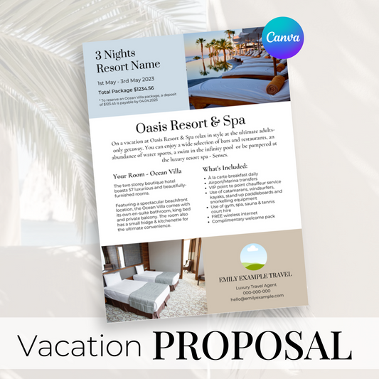 travel agent, travel agency, travel agent canva, travel marketing, vacation planning template, travel agent template, canva made easy for travel agents, resort flyer, travel marketing flyer