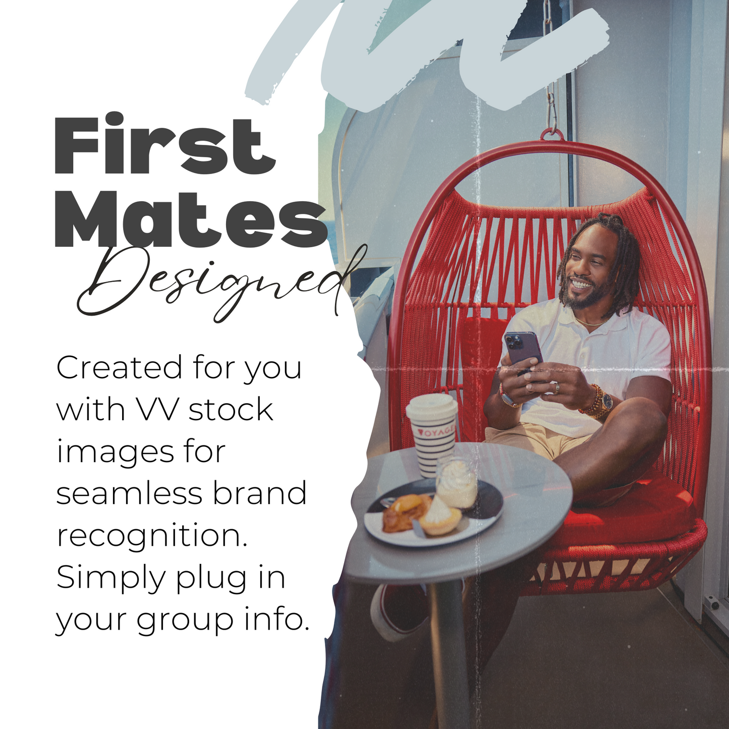 Virgin Voyages Circle Group Booking Canva Template for First Mates