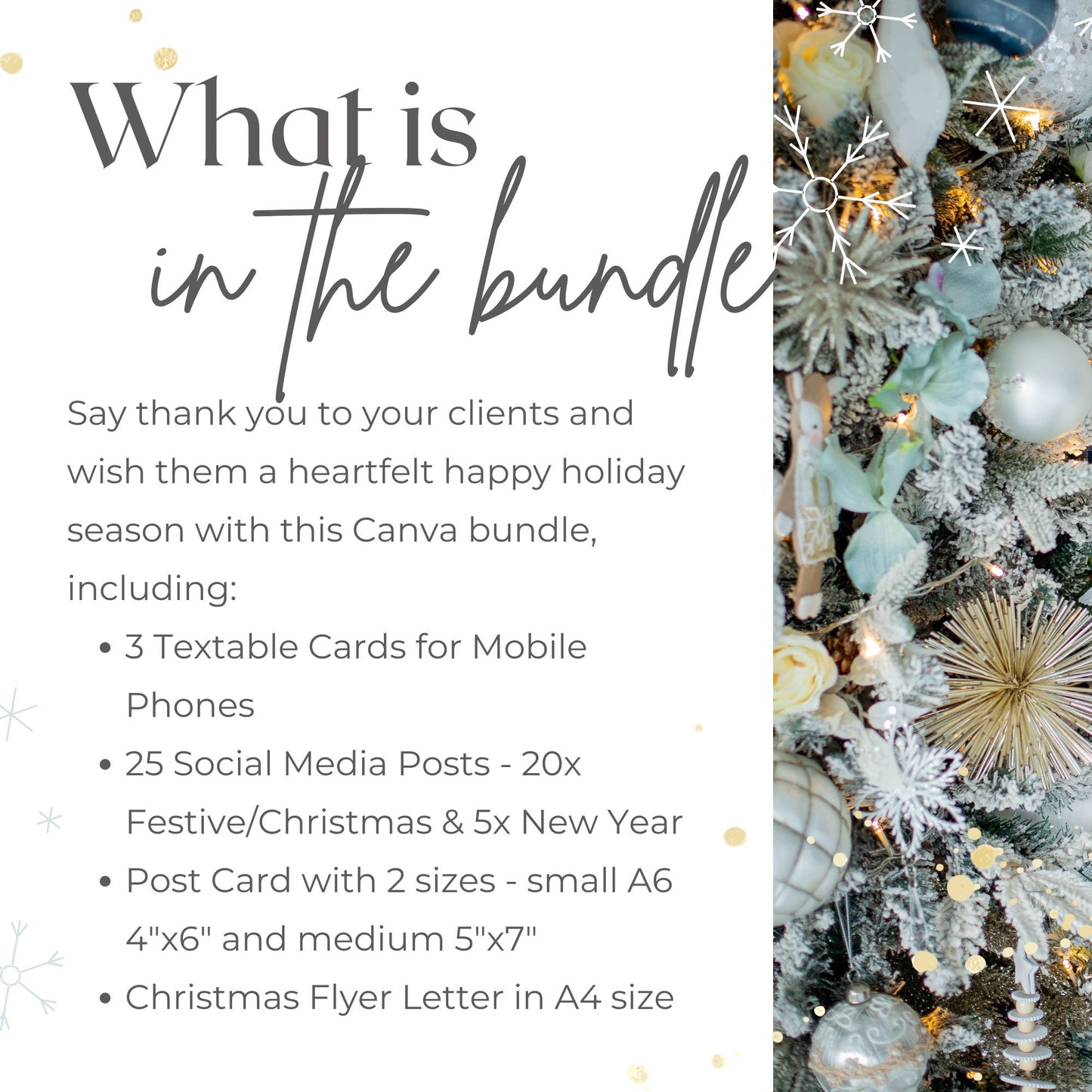 Festive Season Canva Template Bundle